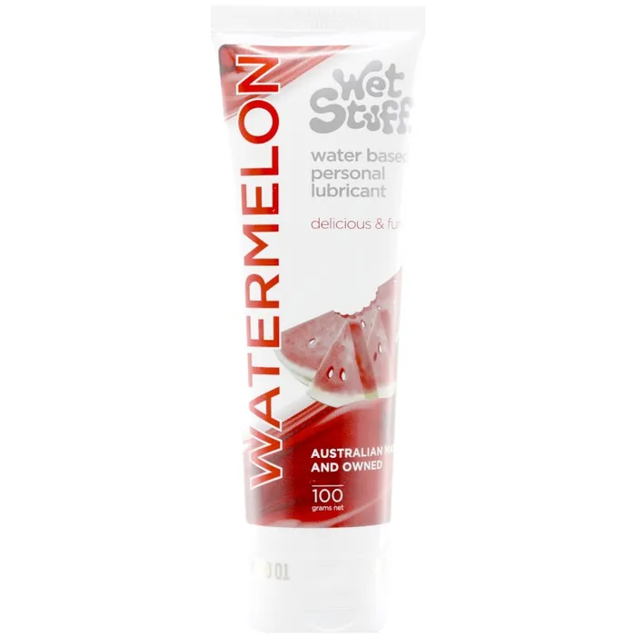 Wet Stuff Watermelon Water Based Flavoured Lubricant 100g Wet Stuff Lubricants Wet Stuff Watermelon Water Based Flavoured Lubricant 100g Wet Stuff Lubricants