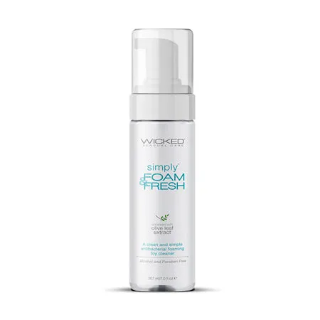 Wicked Simply Foam Fresh Toy Cleaner 7 oz Wicked Sensual Care Collection Vibrators Wicked Simply Foam Fresh Toy Cleaner 7 oz Wicked Sensual Care Collection Vibrators