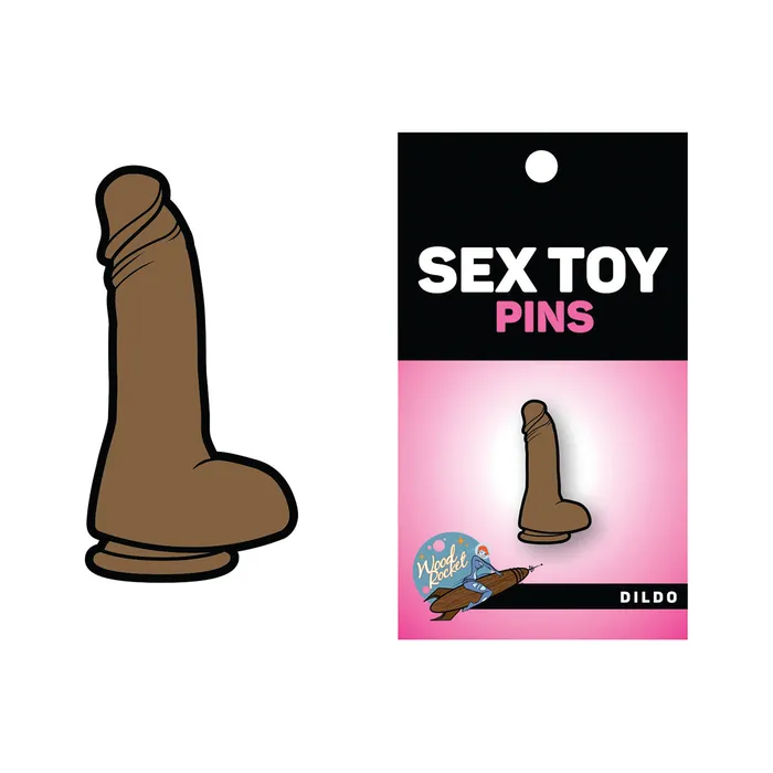 Wood Rocket LLC Dildos WoodRocket Dildo Brown Pin
