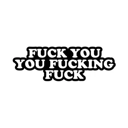 Wood Rocket LLC Vibrators Porn Pin Fuck You You Fucking Fuck