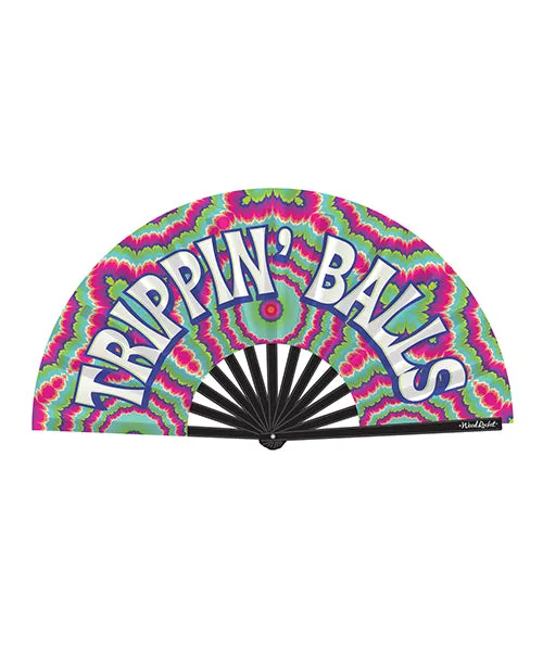 Wood Rocket Trippin Balls Fan Multicolor Wood Rocket LLC Dildos
