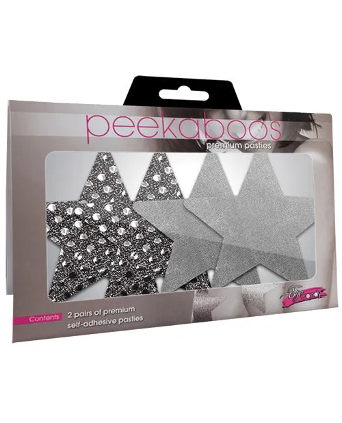 Xgen Anal Dark Angel Stars Silver Pack Of 2