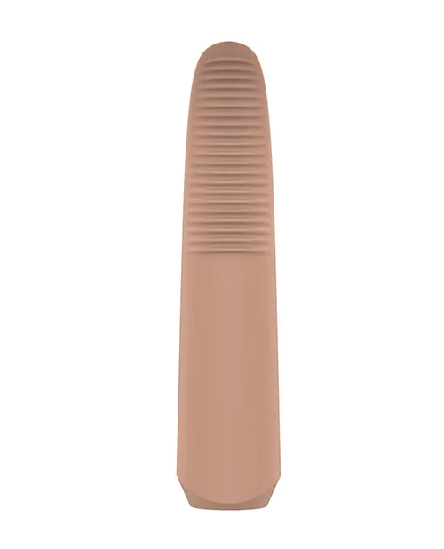 Xgen NUDE Laurel Rechargeable Travel Massager Tan Female Sex Toys Xgen NUDE Laurel Rechargeable Travel Massager Tan Female Sex Toys