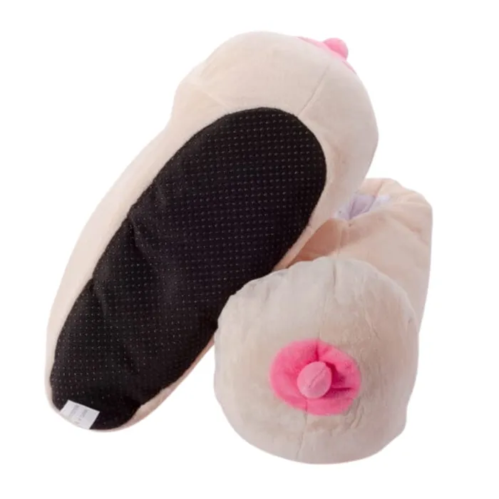 XMEN Boobs Slippers Adult Novelty UK Size 79 Male Sex Toys