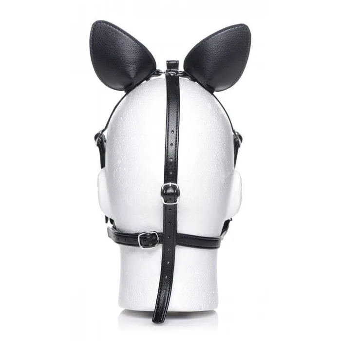 XR Brands Female Sex Toys Master Series Dark Horse Pony Head Harness With Silicone Bit XR Brands Female Sex Toys Master Series Dark Horse Pony Head Harness With Silicone Bit