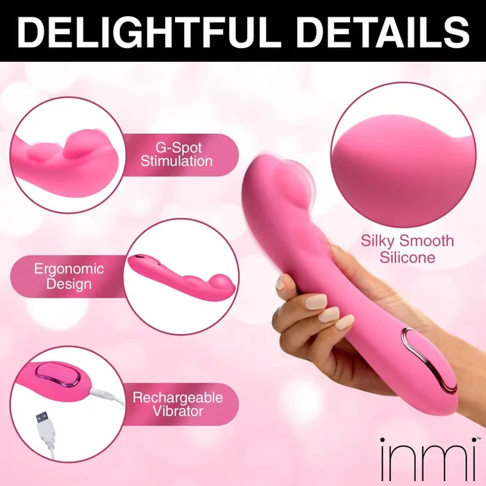 XR Brands inmi ExtremeG Inflating GSpot Vibrator Female Sex Toys