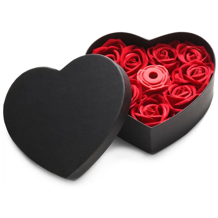 XR Brands Vibrators Bloomgasm The Rose Lovers Suction Rose Vibrator Gift Box XR Brands Vibrators Bloomgasm The Rose Lovers Suction Rose Vibrator Gift Box