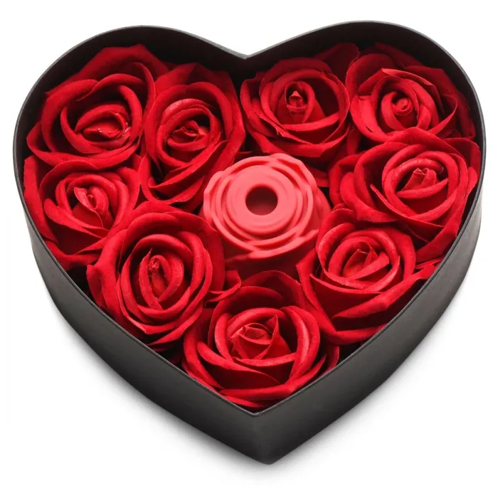 XR Brands Vibrators Bloomgasm The Rose Lovers Suction Rose Vibrator Gift Box XR Brands Vibrators Bloomgasm The Rose Lovers Suction Rose Vibrator Gift Box