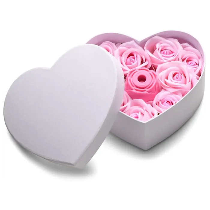XR Brands Vibrators Bloomgasm The Rose Lovers Suction Rose Vibrator Gift Box XR Brands Vibrators Bloomgasm The Rose Lovers Suction Rose Vibrator Gift Box