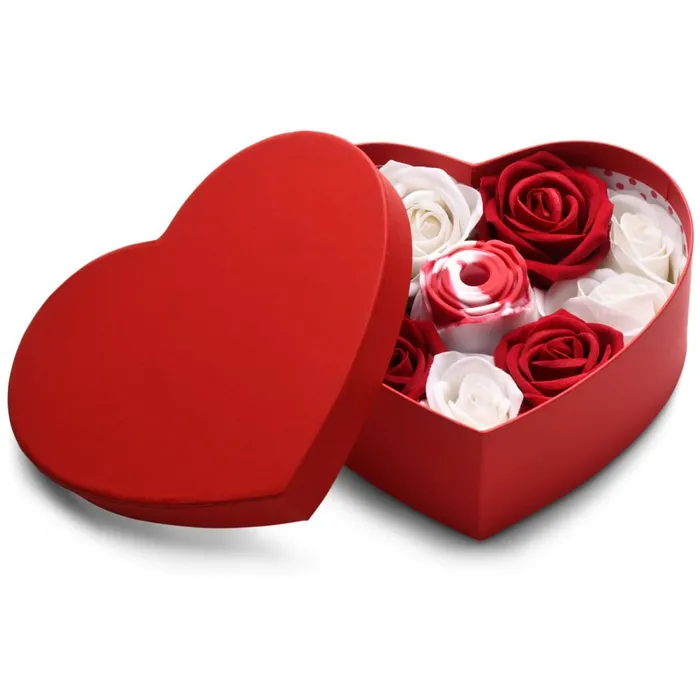 XR Brands Vibrators Bloomgasm The Rose Lovers Suction Rose Vibrator Gift Box XR Brands Vibrators Bloomgasm The Rose Lovers Suction Rose Vibrator Gift Box