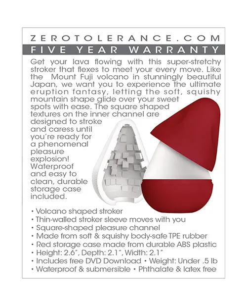 Zero Tolerance Fuji Stroker White Evolved Novelties INC Male Sex Toys