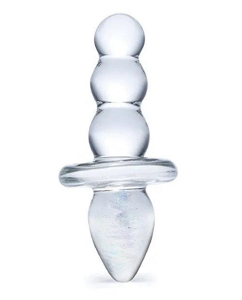 Anal Glas Titus Beaded Glass Butt Plug Electric Eel INC Anal Glas Titus Beaded Glass Butt Plug Electric Eel INC