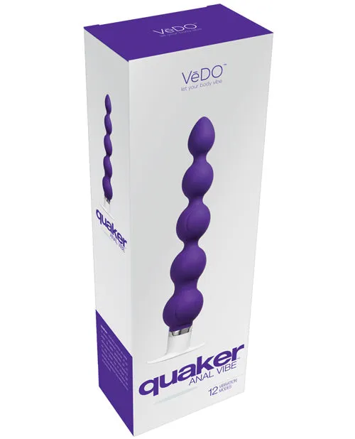 Anal Savvy Co Vedo Quaker Anal Vibe