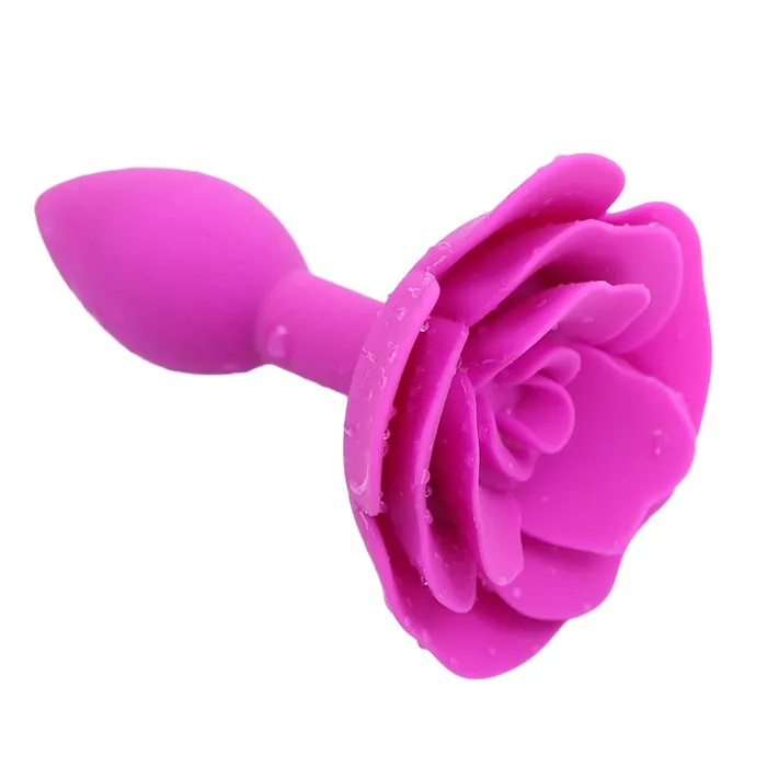 Anal The Kinky Peach Rose Butt Plug
