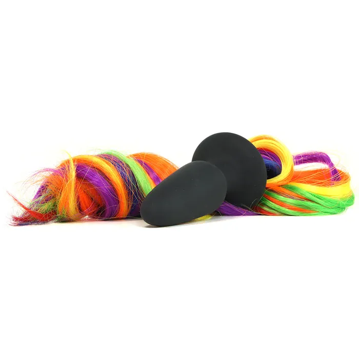 Anal Unicorn Tails Rainbow Butt Plug Nalpac