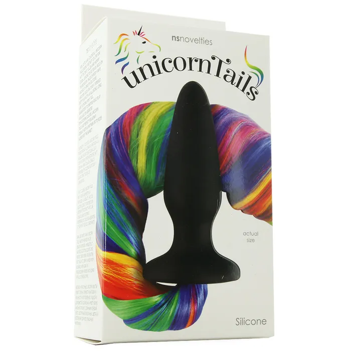 Anal Unicorn Tails Rainbow Butt Plug Nalpac