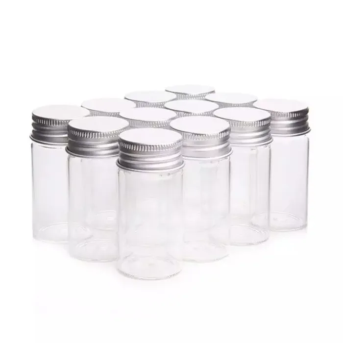 Black Leaf Dildos Screw Cap Glass Bottle 28ml Clear XXL Single
