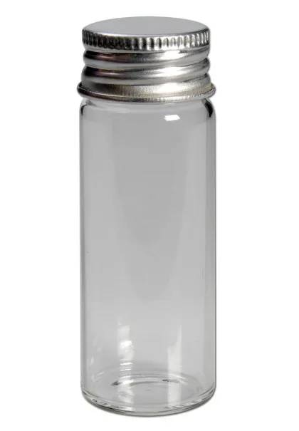 Black Leaf Dildos Screw Cap Glass Bottle 28ml Clear XXL Single