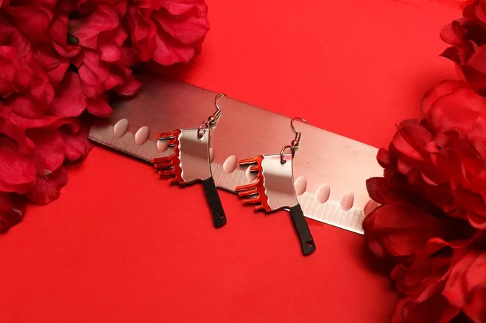 Blood Lust Earrings The Wicked Peach Vibrators