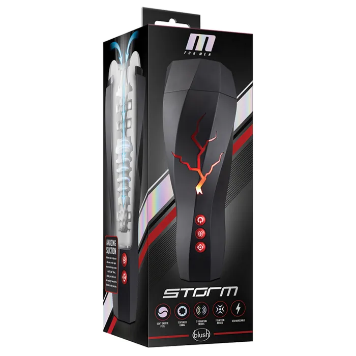 Blush Female Sex Toys M FOR MEN STORM