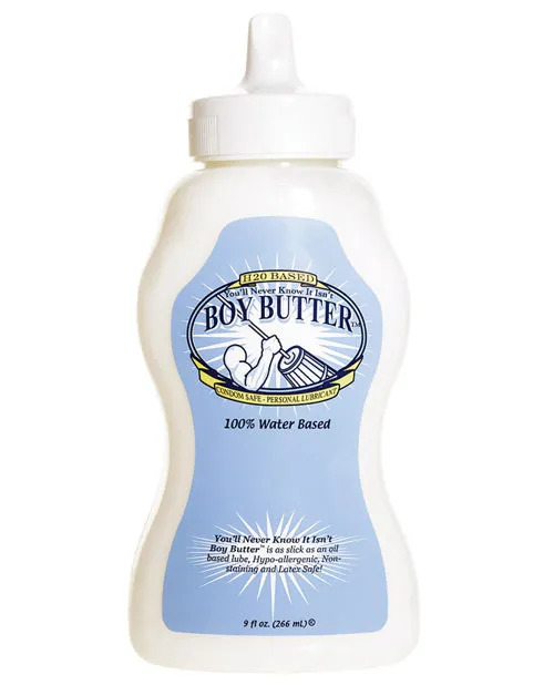 Boy Butter Lubes LLC Boy Butter H2o Squeeze 9 Oz Vibrators
