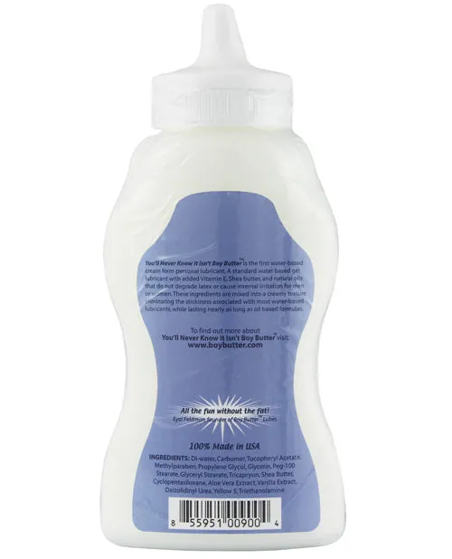Boy Butter Lubes LLC Boy Butter H2o Squeeze 9 Oz Vibrators Boy Butter Lubes LLC Boy Butter H2o Squeeze 9 Oz Vibrators