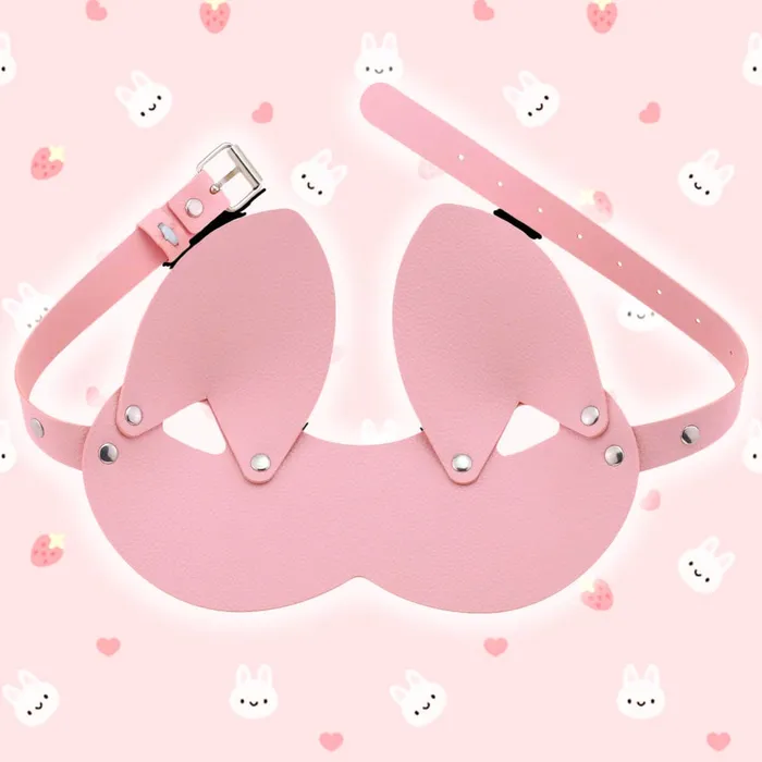 Bunny Blindfold The Kinky Peach Vibrators