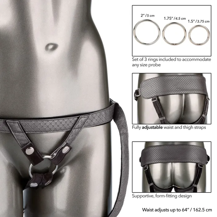 Calexotics Her Royal Harness The Royal UltraSoft Set CalExotics Female Sex Toys