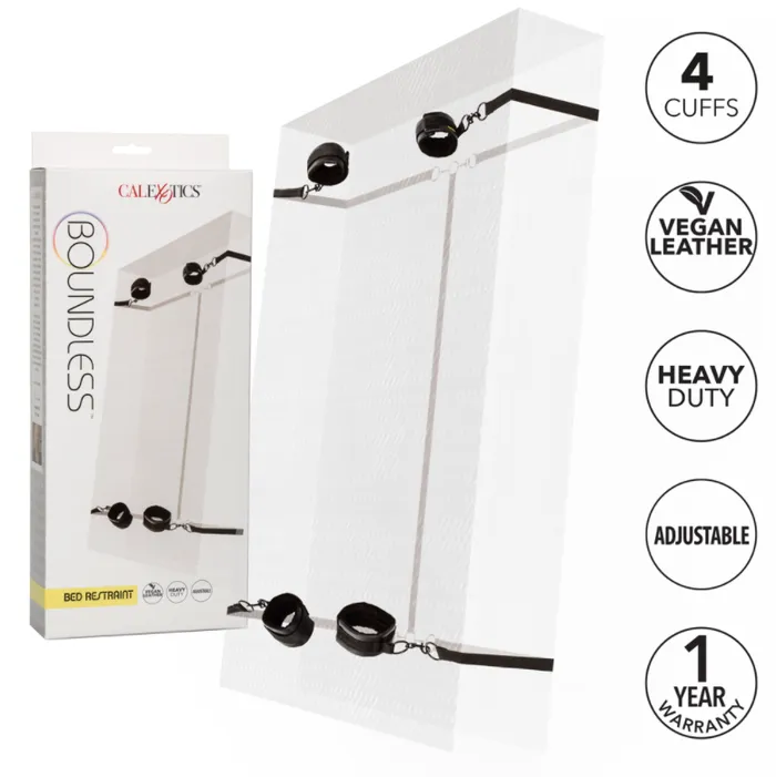 CalExotics Vibrators Boundless Bed Restraints