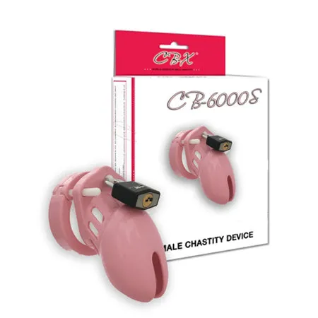 CB6000S Pink Male Chastity Cage ALEnterprise Inc Male Sex Toys