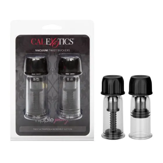 Couples CalExotics Calexotics Nipple Play Vacuum Twist Suckers