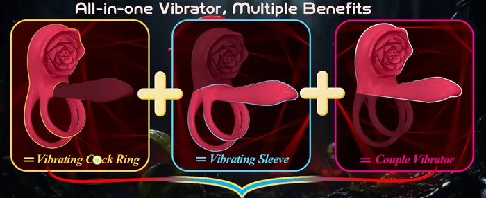Couples MOVGANI Vibrating Cock Ring Penis Sleeve with Rose Clitoral Stimulator Penis Ring Vibrator Couples Adult Sex Toys for Men Women Male Female Couple Sex Toy with G Spot Clitoris Vibrator Couples MOVGANI Vibrating Cock Ring Penis Sleeve with Rose Clitoral Stimulator Penis Ring Vibrator Couples Adult Sex Toys for Men Women Male Female Couple Sex Toy with G Spot Clitoris Vibrator