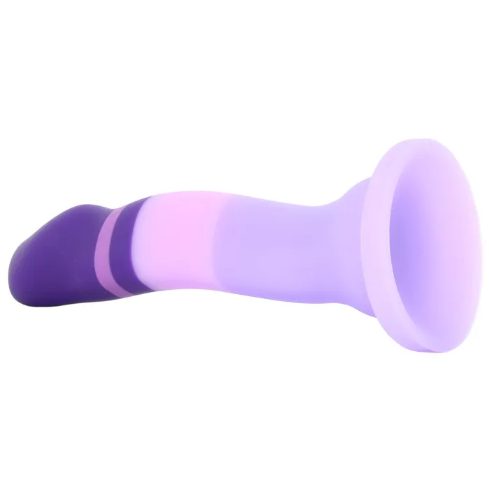 Dildos Blush Avant D2 Purple Rain 75 in Silicone Dildo with Suction Cup Nalpac