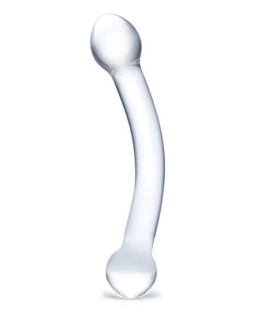Dildos Curved Glass G Spot Stimulator Clear Electric Eel INC Dildos Curved Glass G Spot Stimulator Clear Electric Eel INC