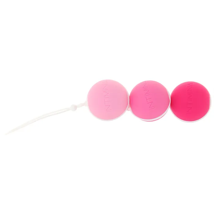Dildos Intimina Laselle Intimina Laselle Routine Exercise Balls Set of 3 Pelvic Floor Weights