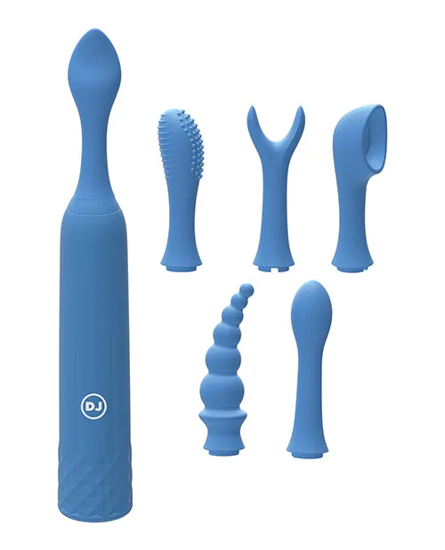 Doc Johnson Anal Ivibe Iquiver 7 Piece Set Blue Doc Johnson Anal Ivibe Iquiver 7 Piece Set Blue