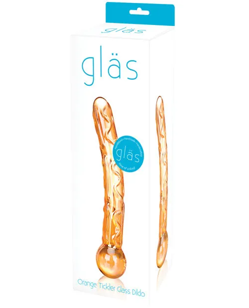 Electric Eel INC Glas Tickler Dildo Orange Dildos