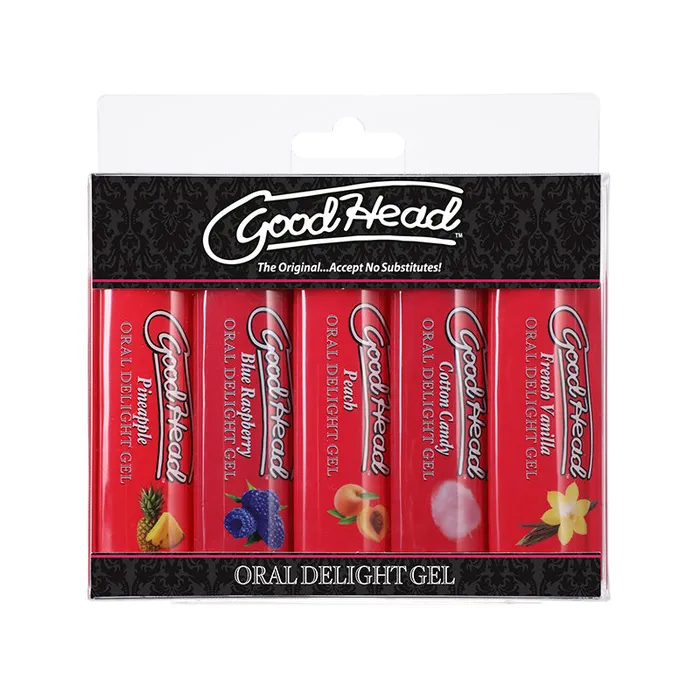 Enhancers Nalpac GoodHead Oral Delight Gel 5Pack 1 oz