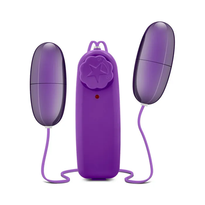 Female Sex Toys Blush Novelties B Yours Double Pop Eggs Dual Bullet Vibrator