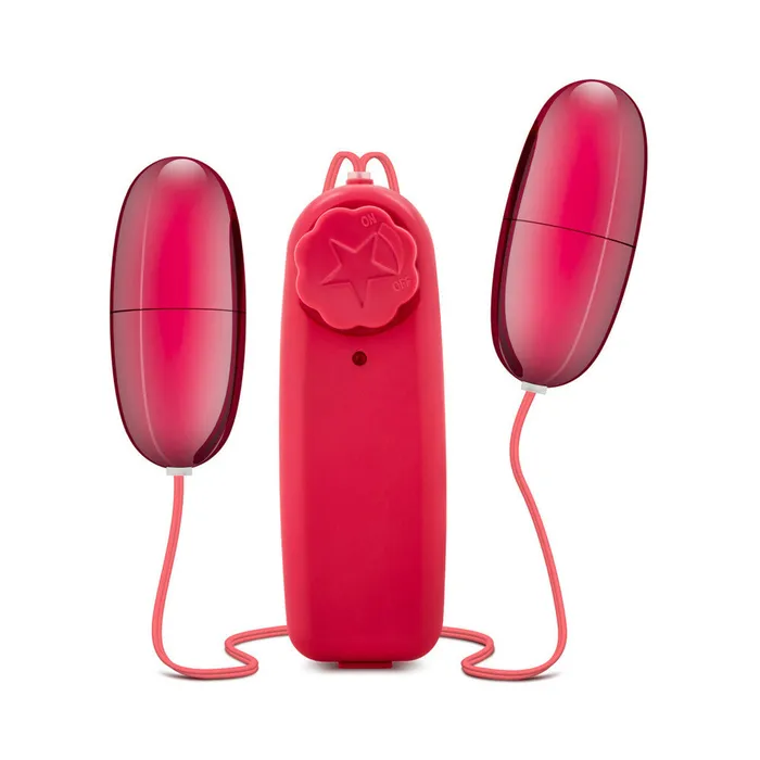 Female Sex Toys Blush Novelties B Yours Double Pop Eggs Dual Bullet Vibrator