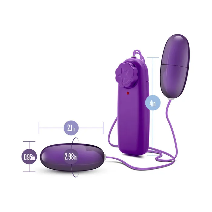 Female Sex Toys Blush Novelties B Yours Double Pop Eggs Dual Bullet Vibrator