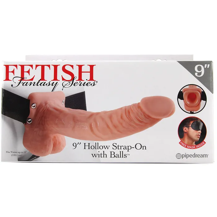 Female Sex Toys Nalpac Pipedream Fetish Fantasy Series 9 in Hollow StrapOn with Balls LightBlack Female Sex Toys Nalpac Pipedream Fetish Fantasy Series 9 in Hollow StrapOn with Balls LightBlack