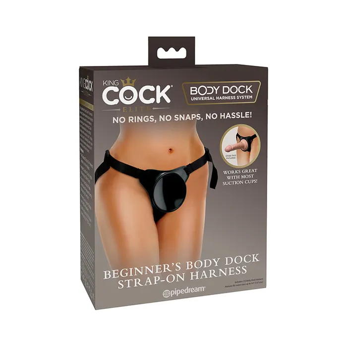 Female Sex Toys Pipedream King Cock Elite Beginners Body Dock StrapOn Harness Black Nalpac Female Sex Toys Pipedream King Cock Elite Beginners Body Dock StrapOn Harness Black Nalpac