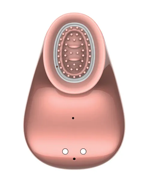 Female Sex Toys Shots America LLC Hands Free Clitoral Stimulator Rose Gold
