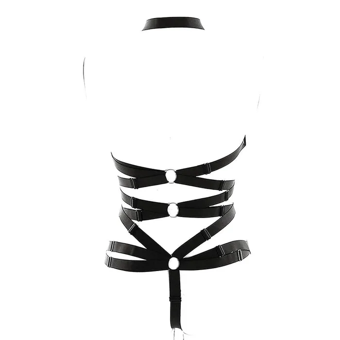 Female Sex Toys The Kinky Peach Strappy and Sassy Body Harness