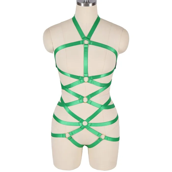 Female Sex Toys The Kinky Peach Strappy and Sassy Body Harness