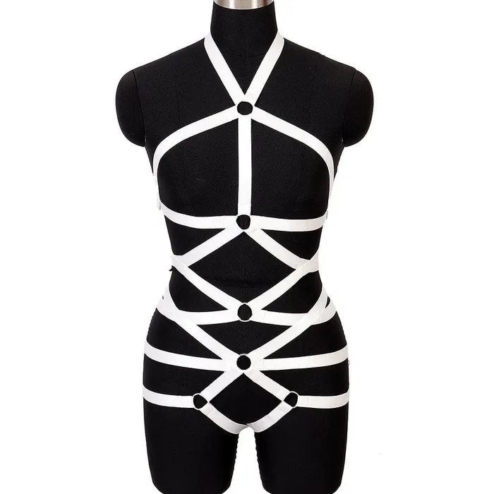 Female Sex Toys The Kinky Peach Strappy and Sassy Body Harness