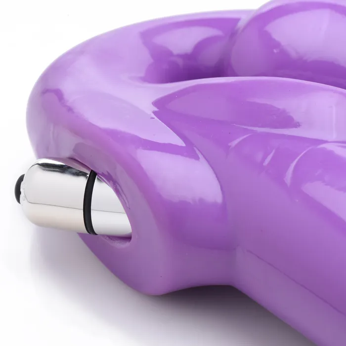 Female Sex Toys XR Brands 2 Inch Thick Vibrating Strapless Strapon