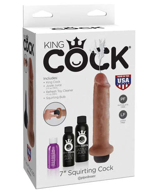 King Cock 7 inches Squirting dildo Pipedream Products Dildos King Cock 7 inches Squirting dildo Pipedream Products Dildos