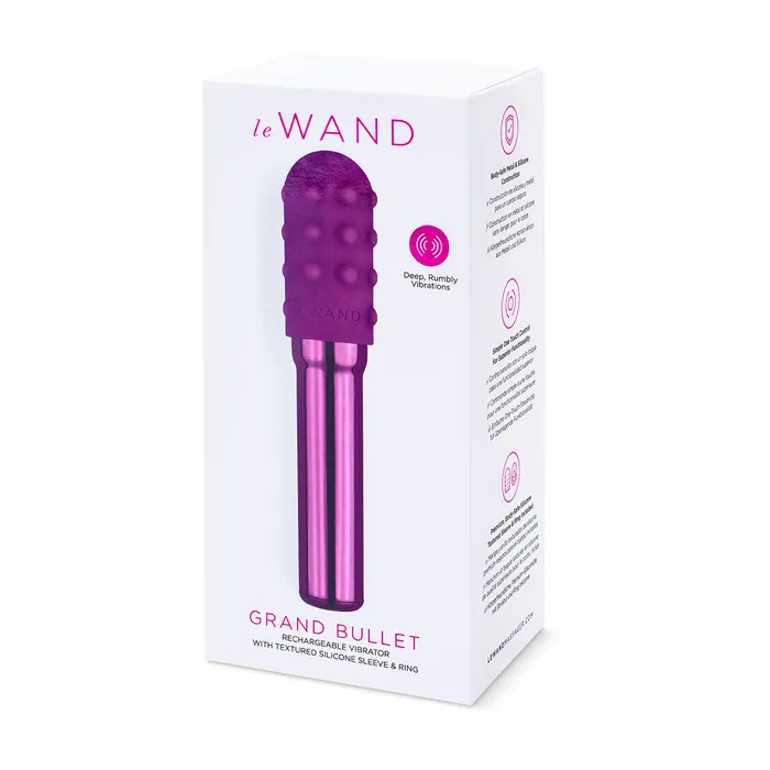 Le Wand Female Sex Toys Le Wand Chrome Grand Bullet